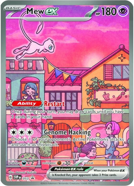 Mew ex 053 Holofoil SV: Scarlet & Violet Promo Cards Mew ex 053 Holofoil SV: Scarlet & Violet Promo Cards