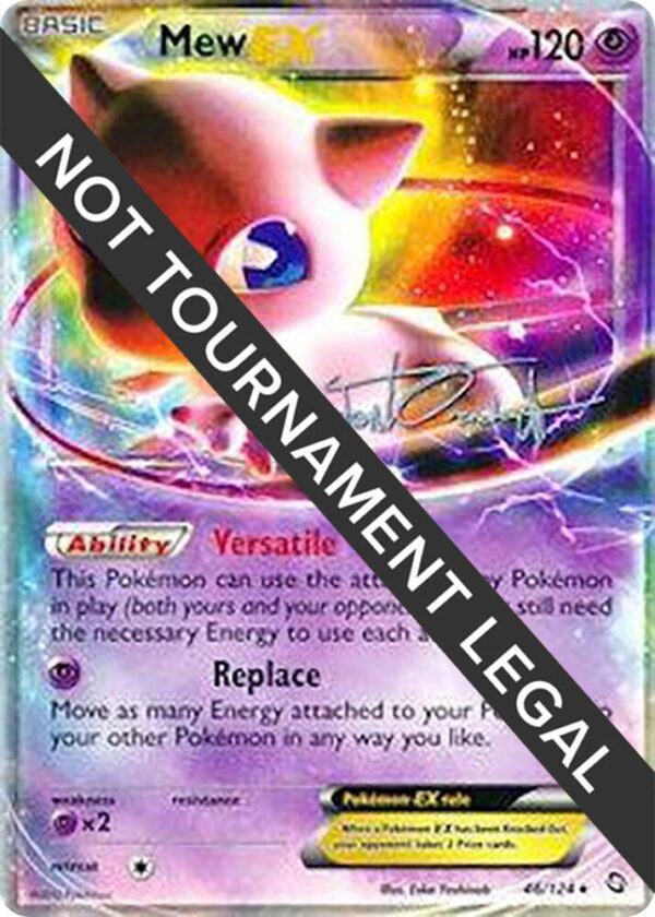 Mew EX 2014 (Trent Orndorff) 46/124 Normal World Championship Decks Mew EX 2014 (Trent Orndorff) 46/124 Normal World Championship Decks