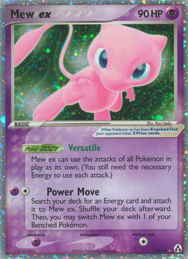 Mew ex 88/92 Holofoil Legend Maker