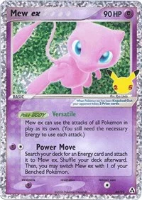 Mew ex | 88/92 | Holofoil | Celebrations: Classic Collection