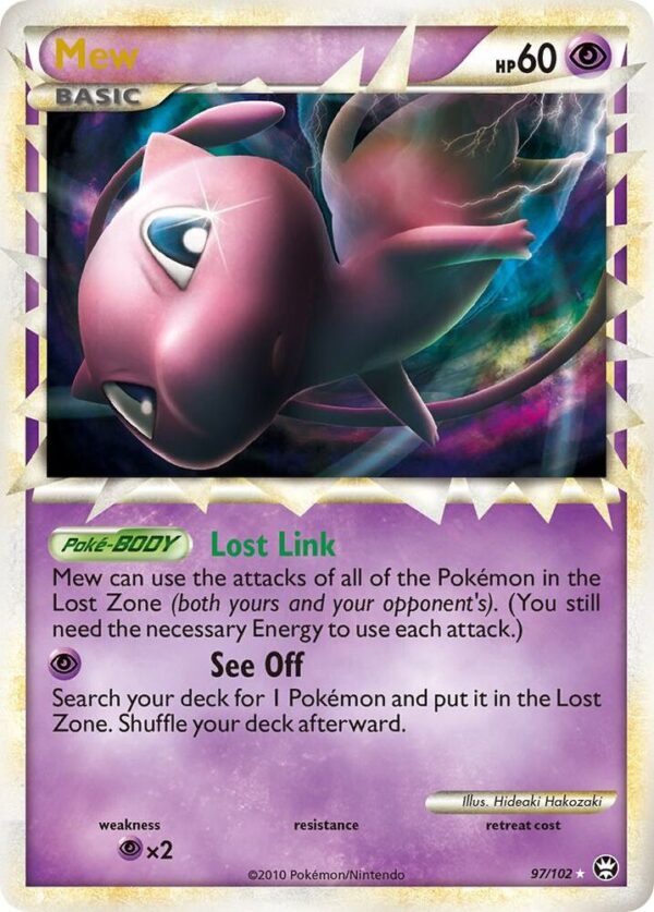 Mew (Prime) 97/102 Holofoil Triumphant