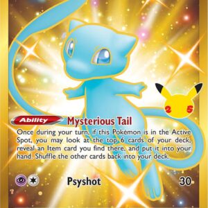 Mew (Secret) 025/025 Holofoil Celebrations