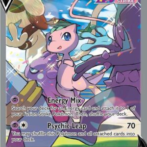Mew V (Alternate Full Art) 251/264 Holofoil SWSH08: Fusion Strike