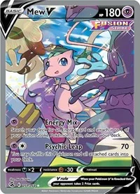 Mew V (Alternate Full Art) | 251/264 | Holofoil | SWSH08: Fusion Strike Mew V (Alternate Full Art) | 251/264 | Holofoil | SWSH08: Fusion Strike
