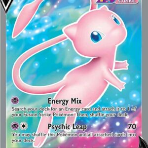 Mew V (Full Art) 250/264 Holofoil SWSH08: Fusion Strike
