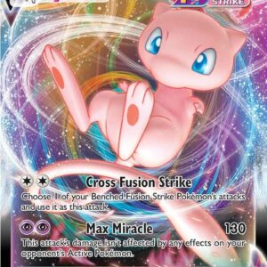 Mew VMAX 114/264 Holofoil SWSH08: Fusion Strike Mew VMAX 114/264 Holofoil SWSH08: Fusion Strike