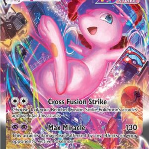 Mew VMAX (Alternate Art Secret) 269/264 Holofoil SWSH08: Fusion Strike