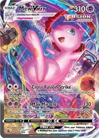 Mew VMAX (Alternate Art Secret) | 269/264 | Holofoil | SWSH08: Fusion Strike Mew VMAX (Alternate Art Secret) | 269/264 | Holofoil | SWSH08: Fusion Strike