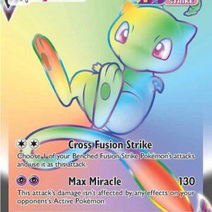 Mew VMAX (Secret) 268/264 Holofoil SWSH08: Fusion Strike Mew VMAX (Secret) 268/264 Holofoil SWSH08: Fusion Strike