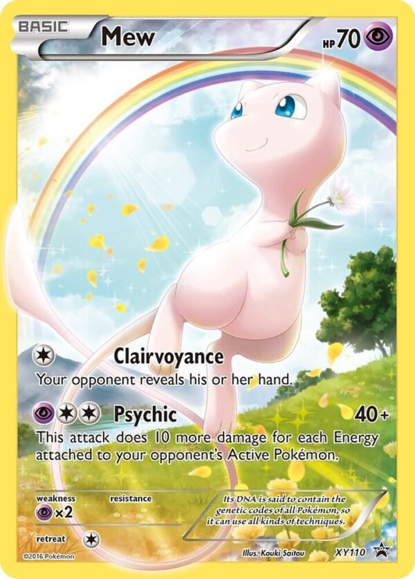 Mew XY110 Holofoil XY Promos Mew XY110 Holofoil XY Promos