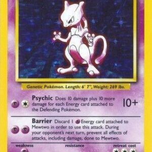 Mewtwo 010/102 Holofoil Base Set Mewtwo 010/102 Holofoil Base Set