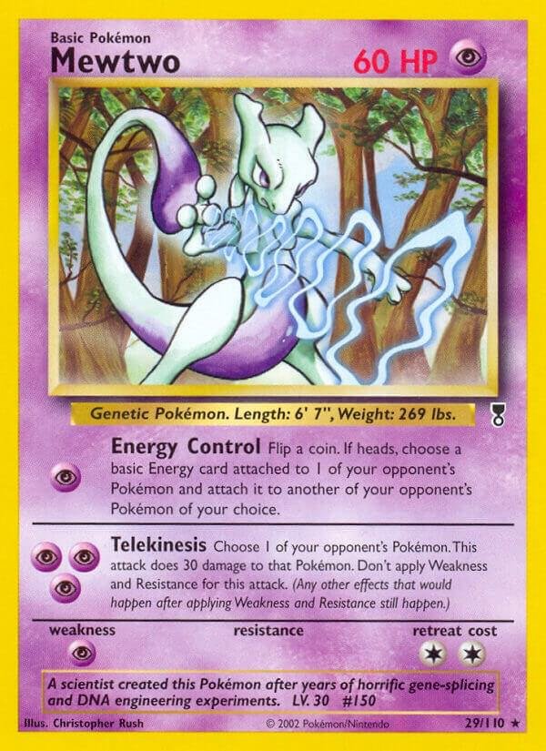 Mewtwo 029/110 Normal Legendary Collection