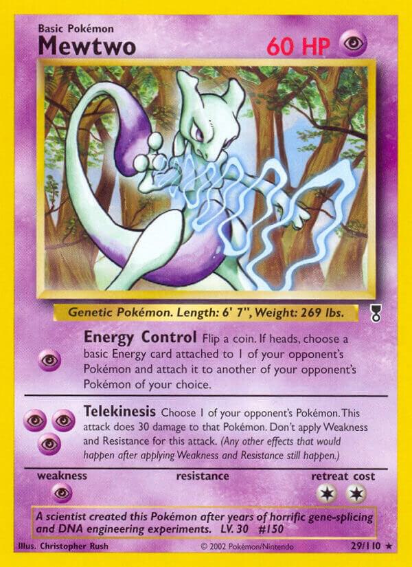 Mewtwo 029/110 Reverse Holofoil Legendary Collection Mewtwo 029/110 Reverse Holofoil Legendary Collection