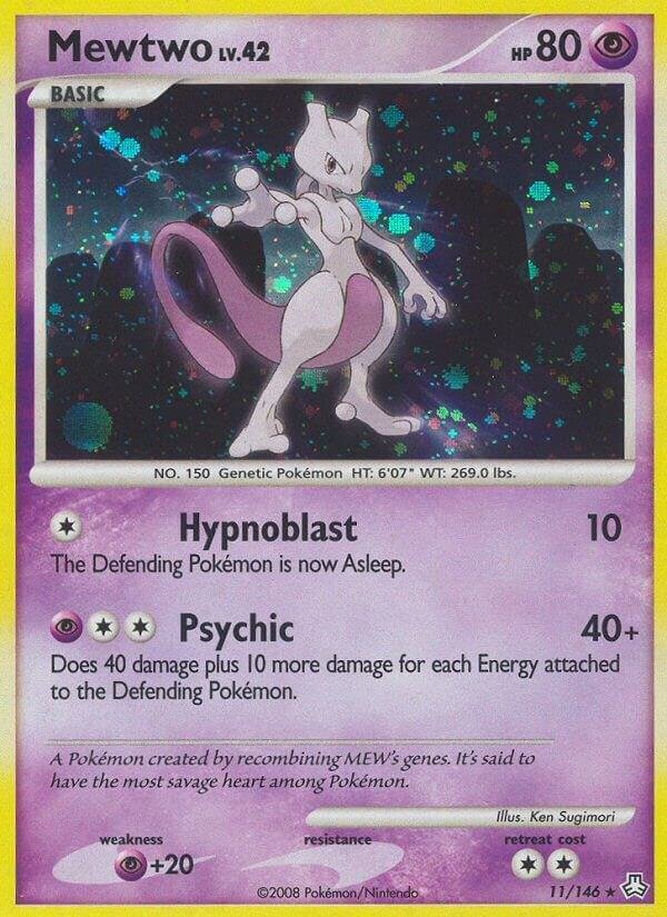 Mewtwo 11/146 Reverse Holofoil Legends Awakened