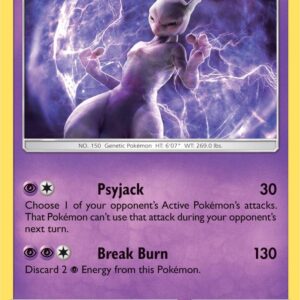 Mewtwo 12/18 Holofoil Detective Pikachu Mewtwo 12/18 Holofoil Detective Pikachu