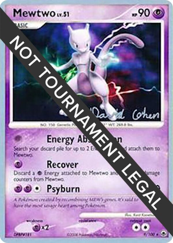 Mewtwo 2009 (David Cohen) 9/100 Normal World Championship Decks