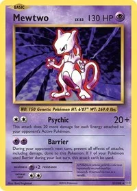 Mewtwo | 51/108 | Reverse Holofoil | XY - Evolutions