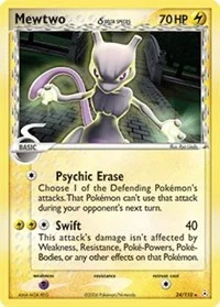 Mewtwo (Delta Species) | 24/110 | Reverse Holofoil | Holon Phantoms