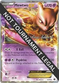 Mewtwo EX | 2012 (Zachary Bokhari) | 54/99 | Normal | World Championship Decks
