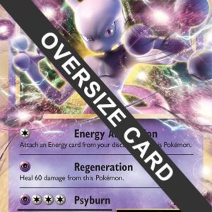 Mewtwo EX 52/108 052/108 Holofoil Jumbo Cards