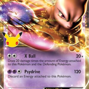 Mewtwo EX 54/99 Holofoil Celebrations: Classic Collection Mewtwo EX 54/99 Holofoil Celebrations: Classic Collection