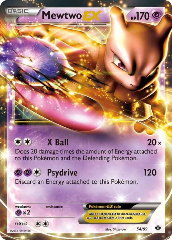 Mewtwo EX 54/99 Holofoil Next Destinies