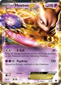 Mewtwo EX | 54/99 | Holofoil | Next Destinies