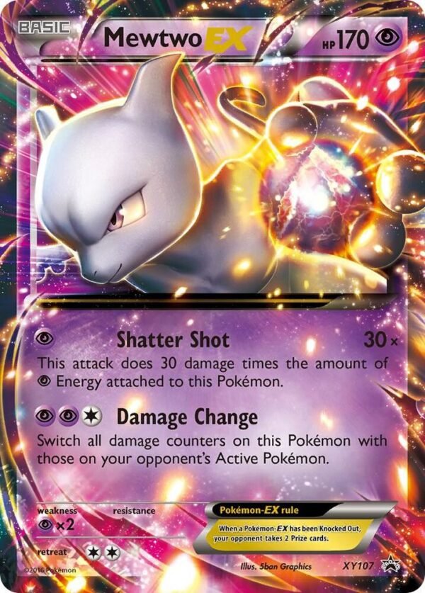 Mewtwo EX XY107 Holofoil XY Promos Mewtwo EX XY107 Holofoil XY Promos