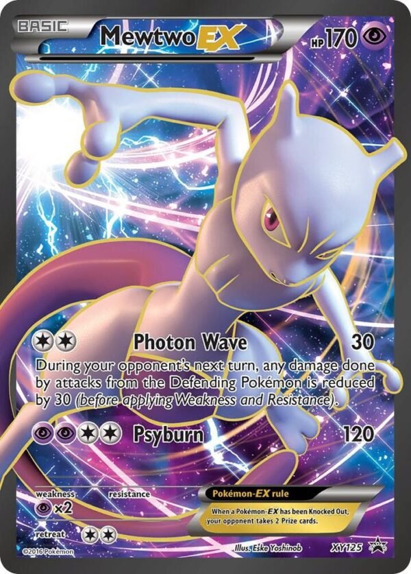 Mewtwo EX XY125 Holofoil XY Promos