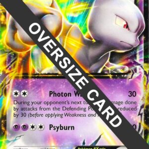 Mewtwo EX XY183 Holofoil Jumbo Cards