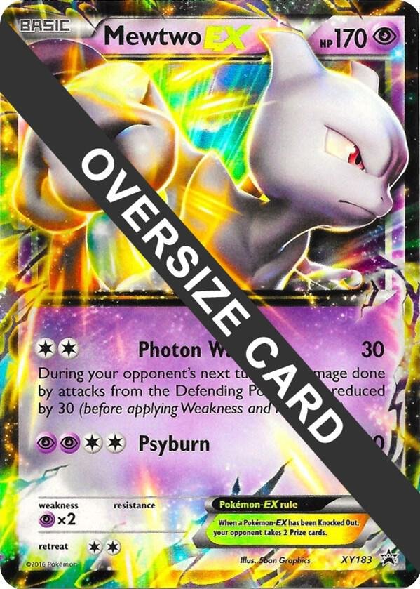 Mewtwo EX XY183 Holofoil Jumbo Cards Mewtwo EX XY183 Holofoil Jumbo Cards