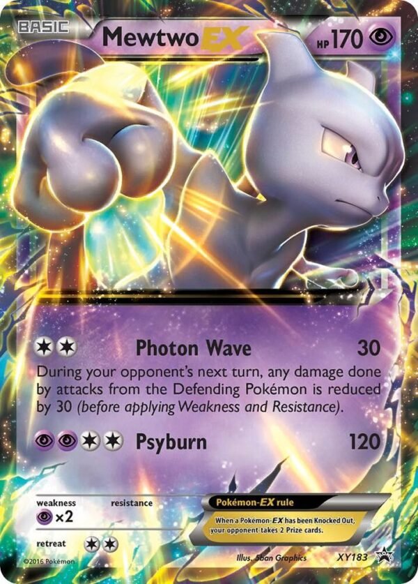 Mewtwo EX XY183 Holofoil XY Promos Mewtwo EX XY183 Holofoil XY Promos