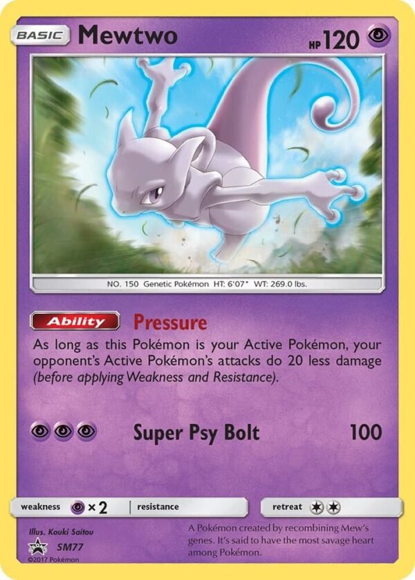 Mewtwo SM77 Holofoil SM Promos Mewtwo SM77 Holofoil SM Promos