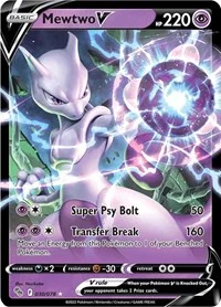 Mewtwo V | 030/078 | Holofoil | Pokemon GO