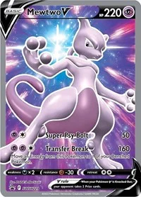 Mewtwo V | SWSH229 | Holofoil | SWSH: Sword & Shield Promo Cards