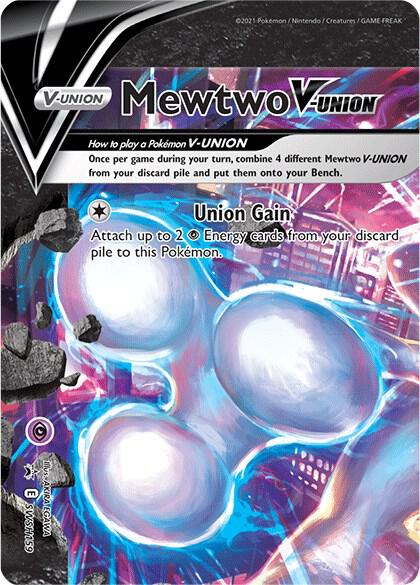 Mewtwo V-UNION SWSH159 Holofoil SWSH: Sword & Shield Promo Cards Mewtwo V-UNION SWSH159 Holofoil SWSH: Sword & Shield Promo Cards