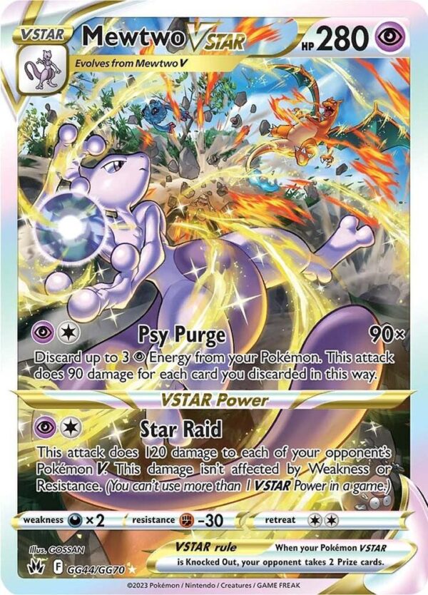 Mewtwo VSTAR GG44/GG70 Holofoil Crown Zenith: Galarian Gallery