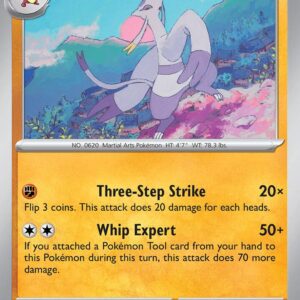 Mienshao 097/182 Reverse Holofoil SV04: Paradox Rift