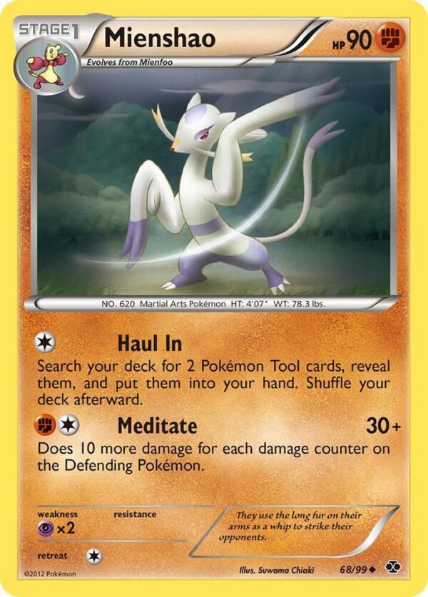 Mienshao 68/99 Normal Next Destinies Mienshao 68/99 Normal Next Destinies