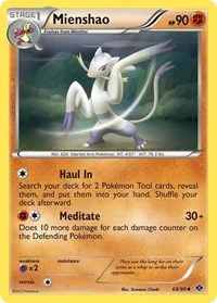 Mienshao | 68/99 | Reverse Holofoil | Next Destinies