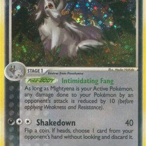 Mightyena 10/109 Reverse Holofoil Ruby and Sapphire