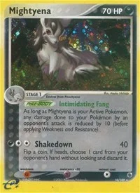 Mightyena | 10/109 | Reverse Holofoil | Ruby and Sapphire