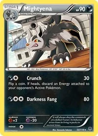 Mightyena | 54/119 | Normal | XY - Phantom Forces Mightyena | 54/119 | Normal | XY - Phantom Forces
