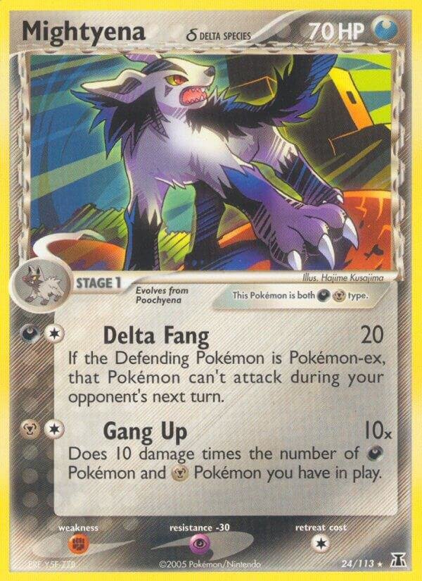 Mightyena (Delta Species) 24/113 Normal Delta Species