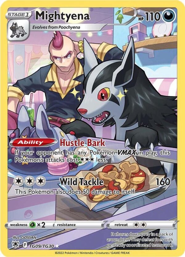 Mightyena TG09/TG30 Holofoil SWSH10: Astral Radiance Trainer Gallery Mightyena TG09/TG30 Holofoil SWSH10: Astral Radiance Trainer Gallery