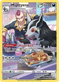 Mightyena | TG09/TG30 | Holofoil | SWSH10: Astral Radiance Trainer Gallery