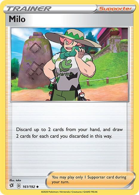 Milo 161/192 Normal SWSH02: Rebel Clash Milo 161/192 Normal SWSH02: Rebel Clash