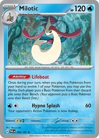 Milotic | 036/182 | Reverse Holofoil | SV04: Paradox Rift Milotic | 036/182 | Reverse Holofoil | SV04: Paradox Rift