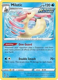 Milotic | 038/203 | Reverse Holofoil | SWSH07: Evolving Skies