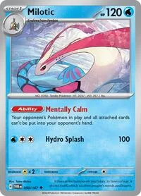 Milotic | 050/167 | Normal | SV06: Twilight Masquerade Milotic | 050/167 | Normal | SV06: Twilight Masquerade